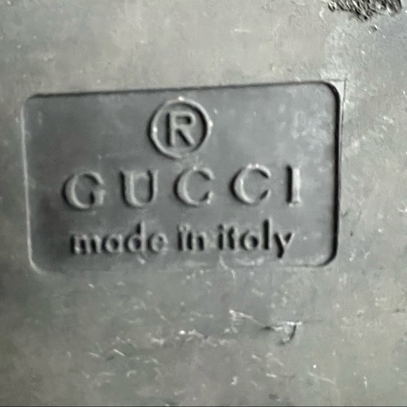 Gucci GG Coated Canvas Leather Front Ribbon Trim Sneaker Gucci Sz 10.5 (US11) - Picture 9 of 12